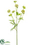 Silk Plants Direct Ranunculus Spray - Yellow Light - Pack of 12