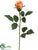 Rose Bud Spray - Salmon Peach - Pack of 12