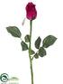 Silk Plants Direct Rose Bud Spray - Violet - Pack of 12