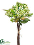 Silk Plants Direct Rosehip Bundle - Lime - Pack of 12