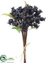 Silk Plants Direct Rosehip Bundle - Purple - Pack of 12