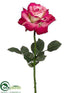 Silk Plants Direct Rose Spray - Beauty Two Tone - Pack of 12