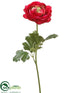 Silk Plants Direct Ranunculus Spray - Rose - Pack of 12