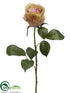 Silk Plants Direct Large Rose Bud Spray - Lavender Green - Pack of 12