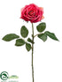 Silk Plants Direct Rose Spray - Cerise - Pack of 12