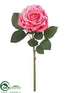 Silk Plants Direct Rose Spray - Salmon - Pack of 24