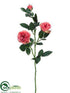 Silk Plants Direct Rose Spray - Rose - Pack of 12