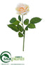 Silk Plants Direct Rose Spray - Peach - Pack of 24