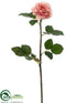 Silk Plants Direct Rose Spray - Rose Cream - Pack of 12