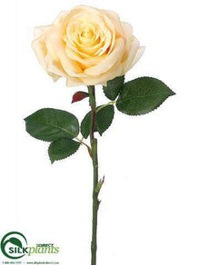 Rose Spray - Yellow Pastel - Pack of 12