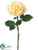 Silk Plants Direct Rose Spray - Yellow Pastel - Pack of 12