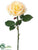 Silk Plants Direct Rose Spray - Yellow Pastel - Pack of 12