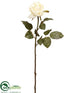 Silk Plants Direct Rose Spray - Cream - Pack of 24