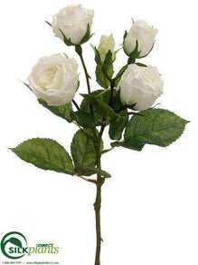 Rose Spray - Yellow - Pack of 12