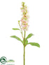 Silk Plants Direct Flower Spray - Pink Green - Pack of 12