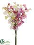 Silk Plants Direct Sweet Pea Bundle - Lavender Pink - Pack of 12