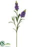 Silk Plants Direct Snapdragon Spray - Lavender Two Tone - Pack of 12