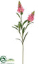Silk Plants Direct Snapdragon Spray - Pink Cerise - Pack of 12