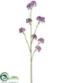 Silk Plants Direct Sedum Spray - Purple - Pack of 12