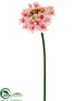 Silk Plants Direct Star of Bethlehem Spray - Pink Two Tone - Pack of 12