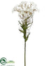 Silk Plants Direct Starflower Bundle - White - Pack of 12