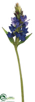 Silk Plants Direct Star of Bethlehem Spray - Blue - Pack of 24
