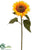 Sunflower Spray - Yellow - Pack of 12