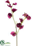 Silk Plants Direct Sweet Pea Spray - Orchid - Pack of 12