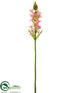 Silk Plants Direct Star of Bethlehem Spray - Pink Cream - Pack of 12