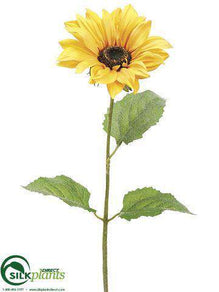 Sunflower Spray - Yellow - Pack of 12