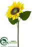 Silk Plants Direct Sunflower Spray - Yellow - Pack of 6