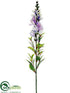 Silk Plants Direct Snapdragon Spray - Lavender - Pack of 12