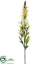 Silk Plants Direct Snapdragon Spray - Yellow Two Tone - Pack of 12