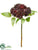 Silk Plants Direct Sedum Spray - Burgundy - Pack of 12