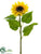 Sunflower Spray - Yellow - Pack of 6