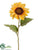 Sunflower Spray - Yellow Light - Pack of 12