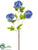 Silk Plants Direct Snowball Spray - Blue Helio - Pack of 12