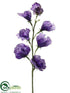 Silk Plants Direct Sweet Pea Spray - Lavender Dark - Pack of 12