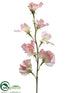 Silk Plants Direct Sweet Pea Spray - Pink - Pack of 12