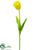 Parrot Tulip Spray - Yellow - Pack of 12