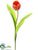 Silk Plants Direct Tulip Spray - Orange - Pack of 12