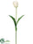 Tulip Spray - Ivory - Pack of 12