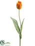 Silk Plants Direct Dutch Tulip Spray - Yellow Green - Pack of 12