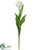 Tulip Spray - White - Pack of 12