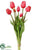 Tulip Bundle - Cerise - Pack of 12
