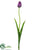 Silk Plants Direct French Tulip Spray - Violet Pink - Pack of 12