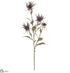 Silk Plants Direct Thistle Spray - Purple - Pack of 12