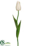 Silk Plants Direct Dutch Tulip Spray - Cream - Pack of 12
