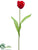 Tulip Spray - Red - Pack of 12