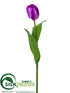 Silk Plants Direct Tulip Spray - Orchid - Pack of 12
